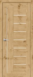 Изображение товара Межкомнатная шпонированная дверь Вуд Модерн-29 barn oak остекленная
