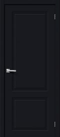 Изображение товара Межкомнатная дверь с ПВХ-пленкой Браво Граффити-12 Total Black глухая