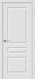 Изображение товара Межкомнатная дверь с ПВХ-пленкой Браво Скинни-14 П-23 (Белый) глухая