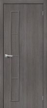 Изображение товара Межкомнатная дверь с эко шпоном Браво Тренд-3 Grey Veralinga глухая
