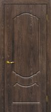 Изображение товара Межкомнатная дверь с ПВХ-пленкой Мариам Сиена 2 Дуб корица глухая