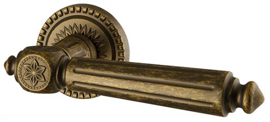 Ручка раздельная ARMADILLO Matador античная бронза — фото 1