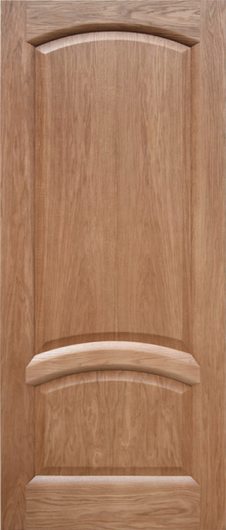 Межкомнатная ульяновская дверь Дворецкий Соло дуб натуральный глухая — фото 1