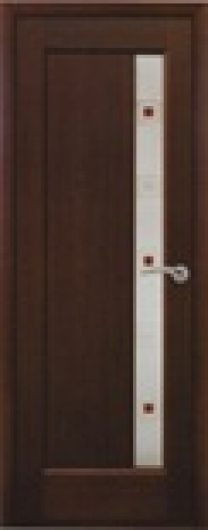 Межкомнатная ульяновская дверь Дворецкий Октава Венге остекленная — фото 1
