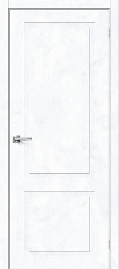 Межкомнатная дверь с эко шпоном Mr.Wood Граффити-12 Snow Art глухая — фото 1
