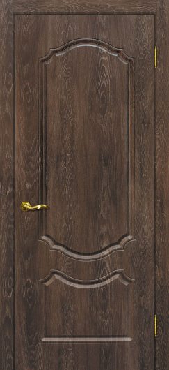 Межкомнатная дверь с ПВХ-пленкой Мариам Сиена 2 Дуб корица глухая — фото 1