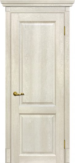 Межкомнатная дверь с эко шпоном Мариам Тоскана-1 Бьянко глухая — фото 1