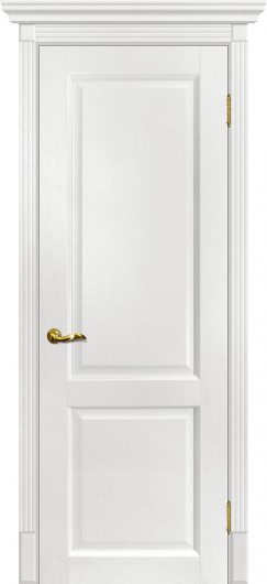 Межкомнатная дверь с эко шпоном Мариам Тоскана-1 Пломбир глухая — фото 1