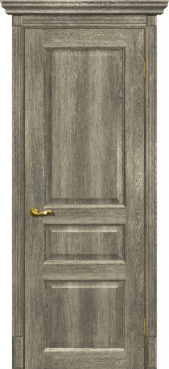 Межкомнатная дверь с эко шпоном Мариам Тоскана-2 Гриджио глухая — фото 1