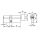 Цилиндровый механизм (AX202/70) AX2002Knob70 (30+10+30) CP хром с вертушкой №1