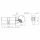 Цилиндровый механизм Z3002Knob100(40+10+50) с вертушкой CP хром №1