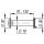 Глазок дверной, оптика пластик DV 4/130-70/Z (VIEWER 4 DVZ) GP золото №1