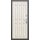 Межкомнатная шпонированная дверь Luxor АРТ-2 (лакобель) Ясень манхетен остекленная №1