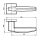 Ручка раздельная K.USQ52.ARC (ARC USQ2) BB/SBB-17 кор.бронза/мат.кор.бронза №1