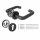 Комплект дверных ручек с накладками под цилиндр FR.DH57.0219 NE (DH-0219 NE) 9x140 мм, BL-24 черный №3