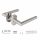 Ручка раздельная R.DSS201-0204P/19 (DSS-0204P/19) INOX 201  №3