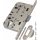 Корпус замка под цил. MEDIANA EVOLUTION B01103.50.34.567 с отв. планкой B01000.13 (мат хром) №1