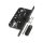 Корпус замка магнит. под цил. MEDIANA POLARIS B06103.50.93.567 с отв. планк B02402.05 (черный) №1