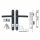 Корпус Ajax (Аякс) цилиндровый в комплекте с ручкой KIT GATE-2585/24 RAL 7016 антрацит  №3