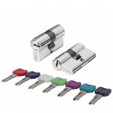 Изображение товара Цилиндровый механизм MaxPro7000Key60mm(25+10+25) CP хром 7key 