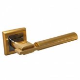 Изображение товара Раздельная дверная ручка Palidore A-294 комбинация матового золота и золота