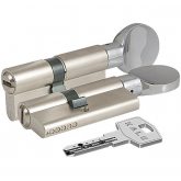 Изображение товара Цилиндровый механизм KALE KILIT 164 BM/80 (35+10+35) mm никель