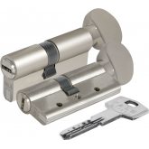 Изображение товара Цилиндровый механизм KALE KILIT 164 DBM-E/80 (30+10+40) mm никель