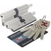 Изображение товара Цилиндровый механизм CISA AP4S 0P3S2-29.12 никель