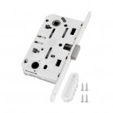 Изображение товара Замок MEDIANA POLARIS WC белый с отв.пл. B06102.50.91 + B06102.05.91