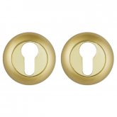 Изображение товара Накладка под цилиндр ET.R.TL54 (ET TL) SG/GP-4 матовое золото/золото