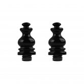 Изображение товара Комплект колпачков CAP.CL/UWD6000.OPTIMA (2 шт) BL черный
