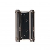 Изображение товара Пружинная двусторонняя (барная) петля DSH5 (125х86х1,5) INOX 201 CP хром (блистер)