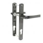 Изображение товара Ручка на планке HANDLE.85.25.67-75 RAL 7016 антрацит