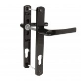 Изображение товара Ручка на планке HANDLE.85.25.67-75 RAL 9005 черный