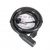 Изображение товара Замок тросовый PK-BIKE-1012-KEY (10х1200) 2key/подвес