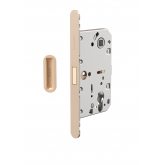 Изображение товара Замок межкомнатный магнитный под цилиндр с ответной планкой GRAVITY.PRO G02.196.50.85 FSG флор.зол.