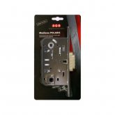 Изображение товара B06102.50.12.567 Защелка врезная WC (ант. бр.) с отв. пл. B02402.05.12 MEDIANA POLARIS