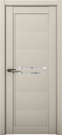 Изображение товара Межкомнатная дверь с экошпоном Aurum Doors Кобальт Co 4 Силк грей Зеркало