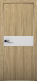 Изображение товара Межкомнатная дверь с экошпоном Aurum Doors Плутоний Pu 5 Дуб Светлый Gold Edition Манхэттен