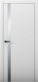 Изображение товара Межкомнатная дверь с экошпоном Aurum Doors Паладий Pd 7 Манхэттен Кромка ABC Сильвер грей