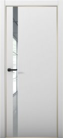 Изображение товара Межкомнатная дверь с экошпоном Aurum Doors Паладий Pd 7 Манхэттен Gold Edition Зеркало