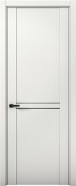 Изображение товара Межкомнатная дверь с экошпоном Aurum Doors Кобальт Co 05 Милк Black Edition