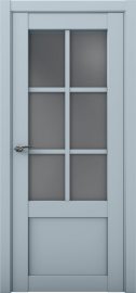 Изображение товара Межкомнатная дверь с экошпоном Aurum Doors Кобальт Co 21 Deep Blue Графит
