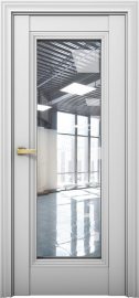 Изображение товара Межкомнатная дверь с экошпоном Aurum Doors Кобальт Co 30 Манхэттен Прозрачное стекло