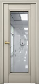 Изображение товара Межкомнатная дверь с экошпоном Aurum Doors Кобальт Co 30 Силк грей Зеркало