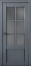 Изображение товара Межкомнатная дверь с экошпоном Aurum Doors Кобальт Co 21 Антрацит Графит