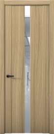 Изображение товара Межкомнатная дверь с экошпоном Aurum Doors Кобальт Co 08 Дуб Светлый Зеркало