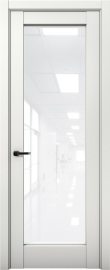 Изображение товара Межкомнатная дверь с экошпоном Aurum Doors Кобальт Co 42 Милк Белый лакобель