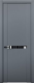 Изображение товара Межкомнатная дверь с экошпоном Aurum Doors Кобальт Co 06 Антрацит Черный лакобель