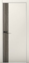 Изображение товара Межкомнатная дверь с экошпоном Aurum Doors Паладий Pd 6 Магнолия Al White Дуб Миндаль